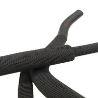 Manchon tressé thermorétractable en tissu Tube thermorétractable Manchons de protection Manchons tissés en tissu polyester thermorétractable