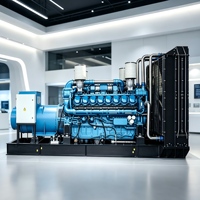 Groupe électrogène diesel Weichai 500 kW 625 kVA de type ouvert avec panneau de commande numérique