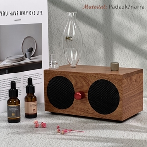Vendita calda RX-450h diffusore di fragranze in palissandro 7 colori LED luce ambientale con Audio tecnologia Wireless altoparlante per l'home-Office - Product Image 1