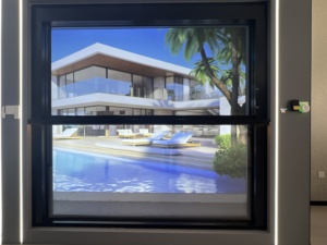 Cao cấp thông minh hệ thống cửa sổ cơ giới Lift trượt chống trộm hợp kim nhôm kính hiện đại cho cao cấp tự động dọc - Product Image 4