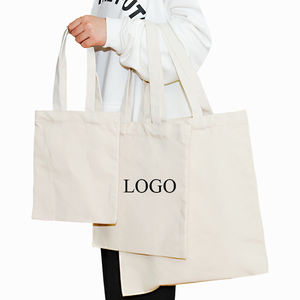 Borsa a tracolla con Graffiti dipinti a mano a mano da donna con chiusura a cerniera lunga borsa per lo Shopping in tela bianca all'ingrosso - Product Image 3