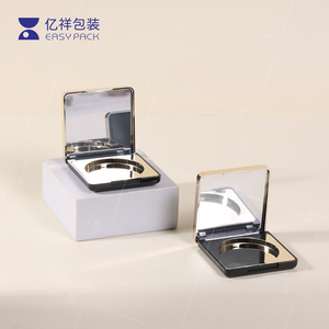 Bơm lại vuông plastci mỹ phẩm lỏng bột trường hợp hộp trang điểm nhỏ gọn bột trường hợp rỗng bao bì với gương - Product Image 6