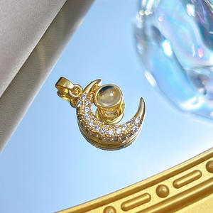 [ทองแดงแท้] หินฉายแสง - ฉันรักคุณในภาษาอันละอันนับร้อย, เครื่องประดับทำมือสำหรับการค้าต่างประเทศข้ามพรมแดน Zirc - Product Image 3