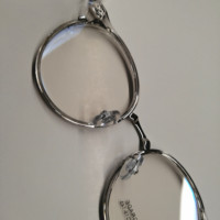 Lunettes de haute qualité à monture ronde surdimensionnée Lunettes de vue noires transparentes