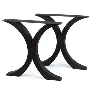 Table Frames Industrial Restaurant Desk Office Cast Iron Steel Bench Dinning Coffee Dining <strong>Furniture</strong> <strong>Metal</strong> Table <strong>Legs</strong> for Table - Product Image 2