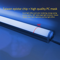 Hurdle Lamp Led Tube Numérique RGB SPI 24V Étanche IP67 Rechargeable Dimmable Tube Diffuseur Rond pour Décoration Murale
