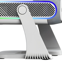 Projecteur portable sans fil XNANO HA116 haut de gamme avec autofocus et lumières colorées, mini-projecteur compatible avec logo et marque personnalisés