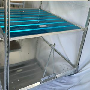 Carritos de transporte de flores de acero y <span class=keywords><strong>metal</strong></span> danés de aluminio, estantes para plantas con capacidad de carga de 500kg, accesorio de herramienta de goma - Product Image 4