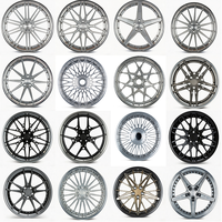 Rines Forjados Personalizados de 2 Piezas y Múltiples Radios de 20, 21, 22 y 23 Pulgadas, 5X114.3 5X112, Rines de Lujo con Logotipo Personalizado para Model Y, CR-V, A5, Q5