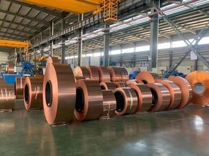 Giá bán buôn đồng <span class=keywords><strong>l</strong></span>á cuộn 200mm 100mm 0.2mm 0.5mm 1mm Dải đồng cho sản phẩm điện tử - Product Image 5