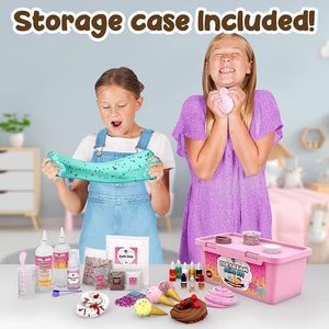Superbe kit DIY de slime glacé, kit de fabrication de slime nuageux et moussant, cadeau de Pâques amusant, jouet éducatif - Product Image 4