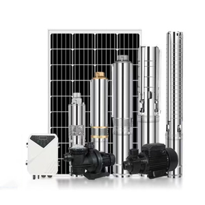 48V 600W 0.75HP ad alta pressione DC pompa solare acqua agricola irrigazione multistadio sommergibile pompa BOMBA De Rega pompa solare - Product Image 1