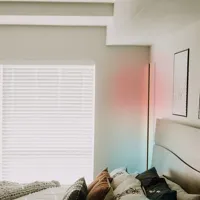 Lampe d'angle au sol, lampe d'angle LED RGB de 60 pouces, lampe de sol LED pour salon, chambre à coucher, salle de jeux