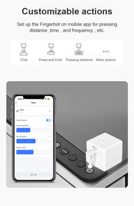Robot Pequeño Fingerbot Controlado por Aplicación, <span class=keywords><strong>Switch</strong></span> <span class=keywords><strong>Bot</strong></span> con Smart Plus <span class=keywords><strong>Switch</strong></span> Sin Cámara para Uso en Computadora - Product Image 4