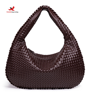 Bolso de Hombro Grande de PU Trenzado Hecho a Mano para Mujer, de Marca de Moda, de Lujo, Gran Venta, GZ RTS, Pedido Mixto al por Mayor - Product Image 2