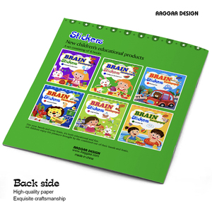 Livres pour enfants imprimés sur mesure, jouets, livres d'autocollants, livres de coloriage, supports imprimés, étiquettes, pour le développement intellectuel - Product Image 6