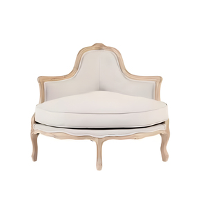 Antique Classic Wooden <strong>Arm</strong> Comer Sofa Upholstered Leisure <strong>Chair</strong> for Hotel Living Room Furniture - Product Image 2