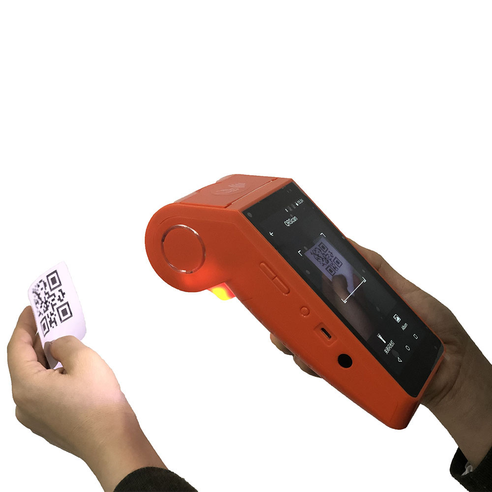 GOODCOM GT90 5 дюймов Android планшетный pos-терминал с термальным принтером поддерживает 1D/2D сканирования бесплатно в течение нескольких секунд