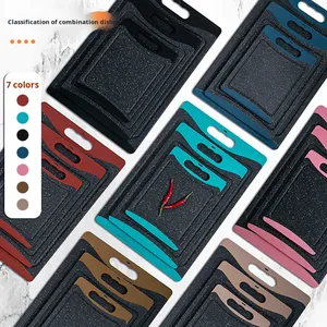 Ensemble de 3 planches à découper extra larges avec poignées antidérapantes, planches à découper en plastique pour la cuisine - Product Image 6