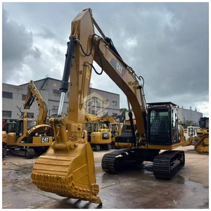Excavadora usada Caterpillar 320D2L de 20 toneladas, excavadora hidráulica de cadenas CAT 320 usada, fabricada en Japón para obras de construcción y terraplenes. - Product Image 2
