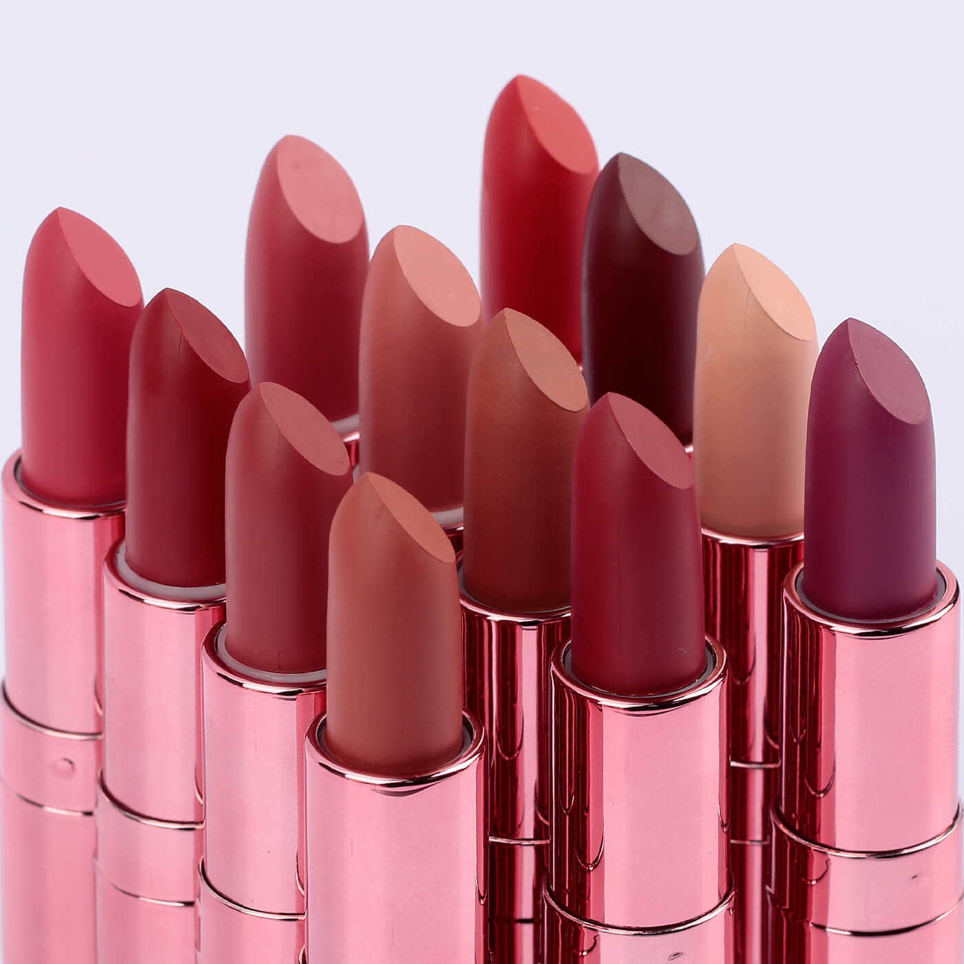 24hr Long Lasting DIY Higment Your Logo Luxury Colored Waterproof Vegan Nude Custom Private Label Matte Wholesale Lipstick