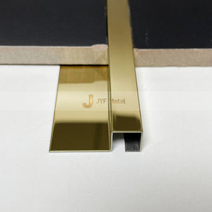 Profil décoratif en acier inoxydable moderne sur mesure EX311, forme personnalisée, durable, imperméable, pour l'ingénierie intérieure - Product Image 1