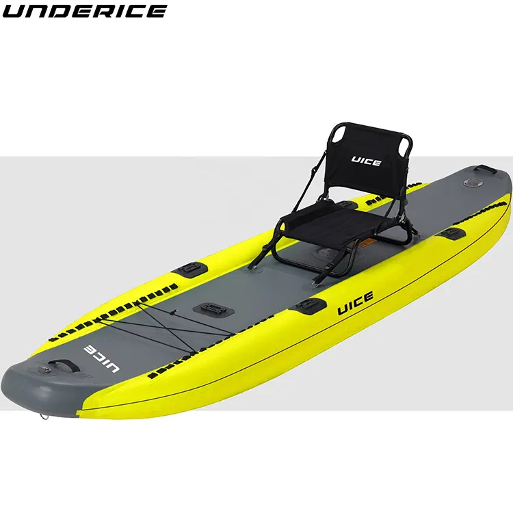 Pro OEM câu cá Inflatable Drop Stitch Kayak không khí thuyền kayak ngoài trời