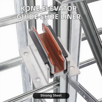 Pièces d'ascenseur : Douille de guidage en acier Kone 9mm 10mm 16mm pour rail de guidage de contrepoids, pour usage hôtelier