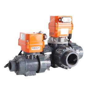 3-Way Smart Water <strong>Valve</strong> Kit - WiFi Motorized Actuator PVC T-Port Ball <strong>Valve</strong> with UPVC - Product Image 6