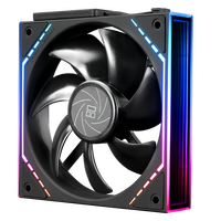 Thermalright TL-M12Q X3 12CM Ventilateur de Refroidissement avec Châssis PC Fil Épissage Vent à Pression Libre pour Radiateur de Bureau