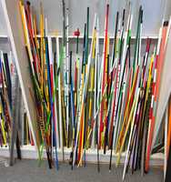 Bâton d'alignement de golf en fibre de verre personnalisé FRP Putting Training Aid GRP Swing Practice Shaft