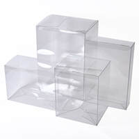 Quantité minimale de commande bas Vente en gros 4 "6" 0.35mm 0.5mm Protecteur PET Boîtes Funkos Poped Protecteur Transparent Toy Box