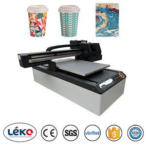 เครื่องพิมพ์แบบแบนเคลือบเงา UV ขนาด6090 A1หัว I3200 XP600 I1600สำหรับกล่องพลาสติก/อะคริลิก/โลหะ/เคสโทรศัพท์/เครื่องพิมพ์หิน/ปากกา - Product Image 2