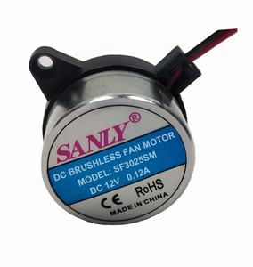 <span class=keywords><strong>Motor</strong></span> de CC Sin Escobillas de Alta Eficiencia <span class=keywords><strong>SANLY</strong></span> 30mm 3025, 100W 12V, Imán Permanente, IP55/IP45 para Ventilador de Electrodomésticos - Product Image 1