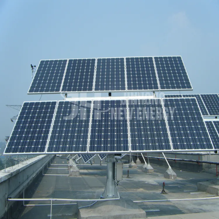 Jinhong năng lượng mặt trời Tracker 5KW 10 tấm thỏa thuận trực tiếp năng lượng mặt trời Tracker nóng bán kép trục năng lượng mặt trời Tracker