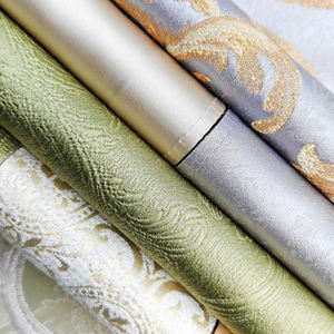 Tela <span class=keywords><strong>de</strong></span> cortina opaca Jacquard bordada europea <span class=keywords><strong>de</strong></span> poliéster 100% <span class=keywords><strong>de</strong></span> alta calidad con tapicerí<span class=keywords><strong>a</strong></span> <span class=keywords><strong>de</strong></span> habitación <span class=keywords><strong>de</strong></span> lujo satinada <span class=keywords><strong>de</strong></span> <span class=keywords><strong>dos</strong></span> capas - Product Image 1