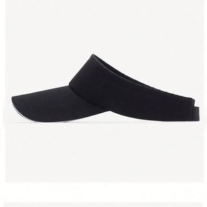 หมวกกันแดดปักโลโก้กีฬากอล์ฟวิ่งแบบกำหนดเองลดราคาพิเศษ แห้งเร็ว ปีกกว้าง ระบายอากาศได้ดี ผ้าฝ้าย หมวกกีฬาแบบเปล่า - Product Image 4