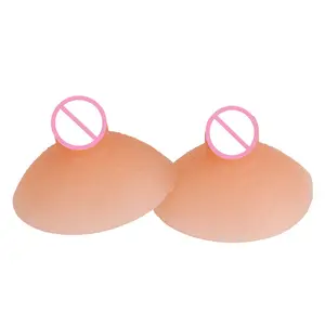 1 जोड़ी स्वयं चिपकने वाला-सक्शन पुन: प्रयोज्य धो सकते हैं सिलिकॉन स्तन फार्म Crossdresser हिजड़ा महिला Impersonator Cosplay के लिए निपल्स