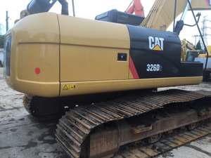 รถขุดดินระบบไฮดรอลิก26ตันอุปกรณ์ขุดดิน326D2 329D มือสอง336D ในสวนเซี่ยงไฮ้ - Product Image 3