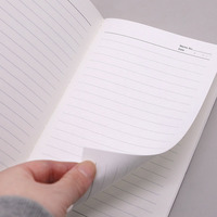 Carnet personnalisé A5 à couverture souple, 30 feuilles, motif marbré, reliure cousue, pour étudiants, devoirs, exercices, cadeau, vente en gros