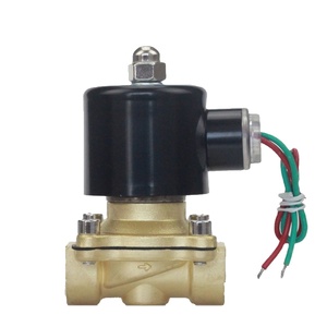 Válvula Solenoide de Bola Normalmente Cerrada DN10 DN15 DN20 DN25 DN32 DN40 DN50 3/8 1/2 3/4 1 1.2 1.5 2 Pulgadas 2W AC220V DC12V DC24V - Product Image 1