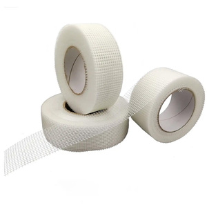 Ruban <span class=keywords><strong>de</strong></span> jointure hautement ignifuge, durable, en fibre <span class=keywords><strong>de</strong></span> verre, maille tissée simple, sans alcali, pour matériaux muraux, soudage et découpe - Product Image 3