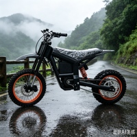 Produsen OEM Sepeda Motor Listrik 3000W Daya Puncak 72Km/jam Kecepatan Maksimum 150kg Beban Maksimum Suspensi Penuh Rem Hidrolik Sepeda Motor Trail