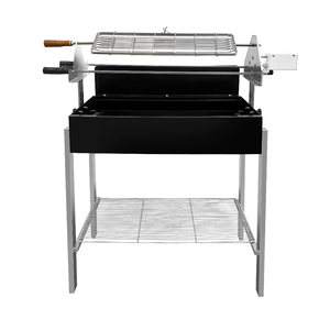 Cesta giratoria para parrilla de asador plano con llama brasileña, pincho giratorio para pollo, carne, salchichas, Sheftalia, para barbacoa chipriota - Product Image 6