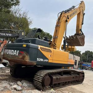 Maquinaria Usada Hyundai 520LVS, Excavadora de 52 Toneladas, Motor Cummins de 266KW, Caja de Cambios, Bomba, Cucharón de 3.0m, para Construcción y Minería - Product Image 4