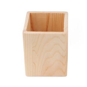 Porte-stylo et organiseur en bois promotionnel avec logo personnalisé – Papeterie créative, cadeau de remise de diplôme pratique, publicitaire - Product Image 1
