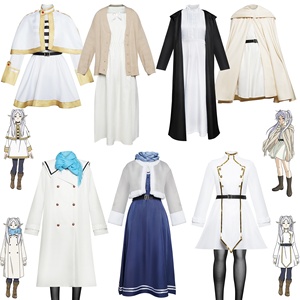 Disfraz de Cosplay de Frieren at the Funeral, Traje de Himmel y <span class=keywords><strong>Herta</strong></span> para Halloween, para Adultos Unisex - Product Image 1