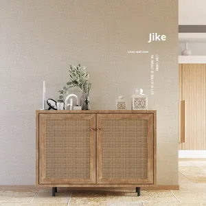 Nouveaux panneaux muraux <span class=keywords><strong>en</strong></span> <span class=keywords><strong>lin</strong></span> à carreaux <span class=keywords><strong>en</strong></span> tissu de style chinois Tatami de style <span class=keywords><strong>japonais</strong></span> papier peint texturé <span class=keywords><strong>en</strong></span> <span class=keywords><strong>lin</strong></span> grossier papier peint <span class=keywords><strong>en</strong></span> tissu - Product Image 5