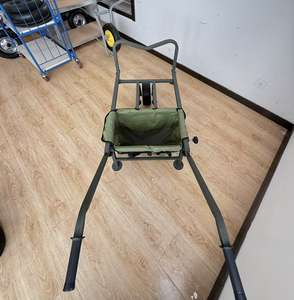 Conteneur à rouleaux en métal léger en acier personnalisable <span class=keywords><strong>Chariot</strong></span> à une roue Barrow Carp Fishing Hand Cart Overflow Fish Bait OEM - Product Image 4