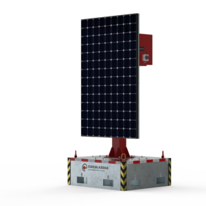 En stock: Estación móvil portátil de seguridad con torre solar CCTV y cámara de monitoreo remoto 4G, 1 unidad MOQ - Product Image 3